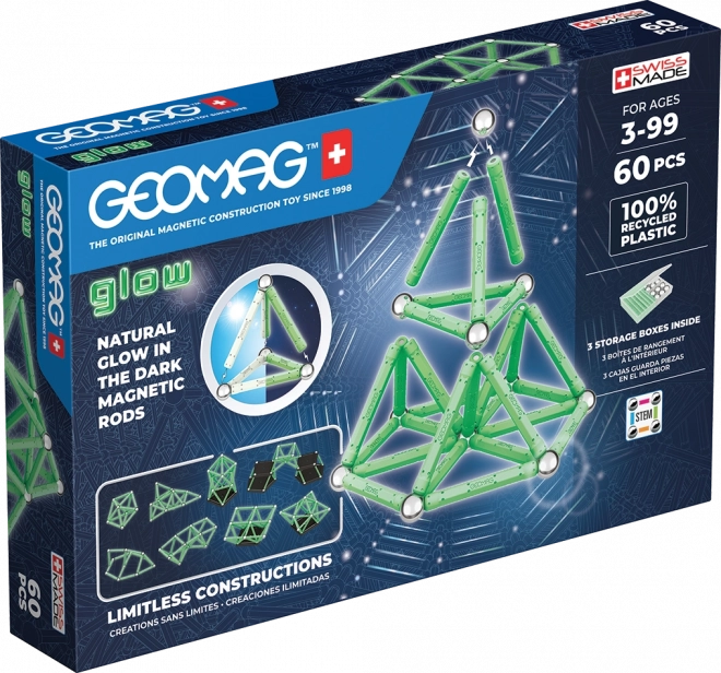 GEOMAG Glow 60 elementów