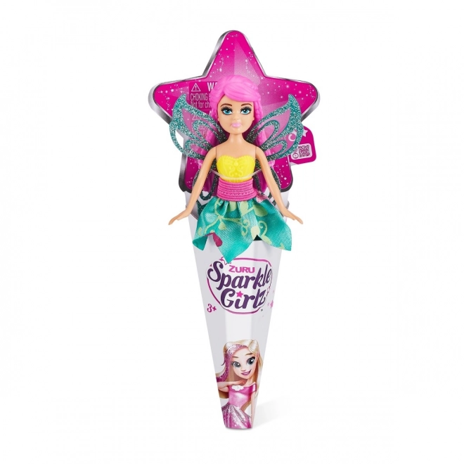 Panenka Sparklez Girlz mniejsza w rożku