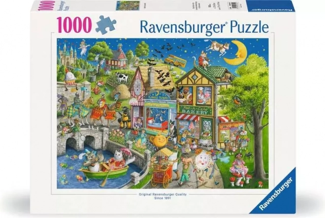 Puzzle Ravensburger Mother Gooseville 1000 elementów