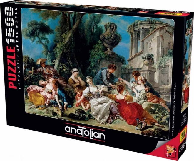 ANATOLIAN Puzzle Myśliwi ptaków 1500 elementów