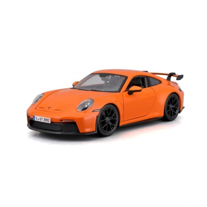 Model Bburago Porsche 911 GT3 pomarańczowy 1:24