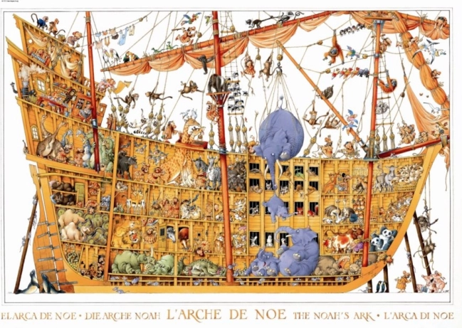 Puzzle Arka Noego 2000 elementów od HEYE