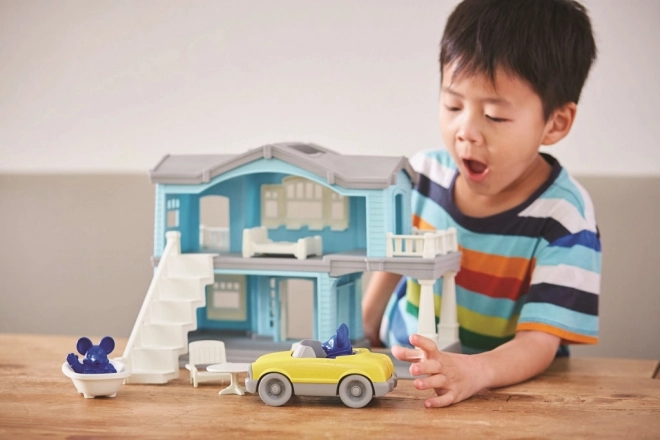 Domek dla lalek Green Toys Niebieski
