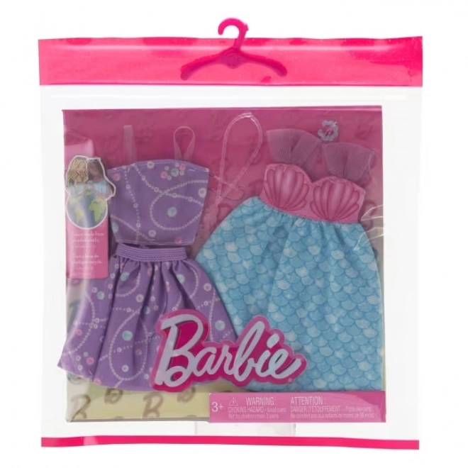 Ubrania dla lalek Barbie - 2-pak