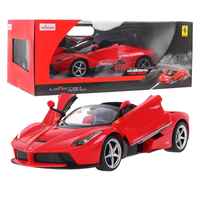 Ferrari LaFerrari Aperta model RASTAR 1:14 Samochód zdalnie sterowany + 2,4 GHz pilot – Czerwony