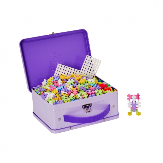 Klocki Plus-Plus mini pastel walizka 600 szt.