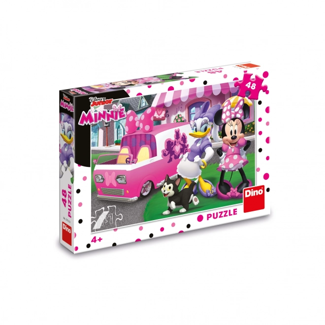 Puzzle Minnie i Daisy - 48 elementów