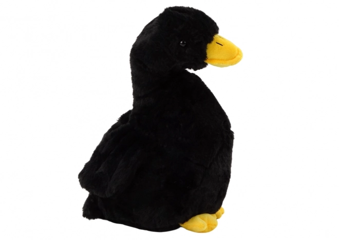 Czarna pluszowa gęś 30 cm