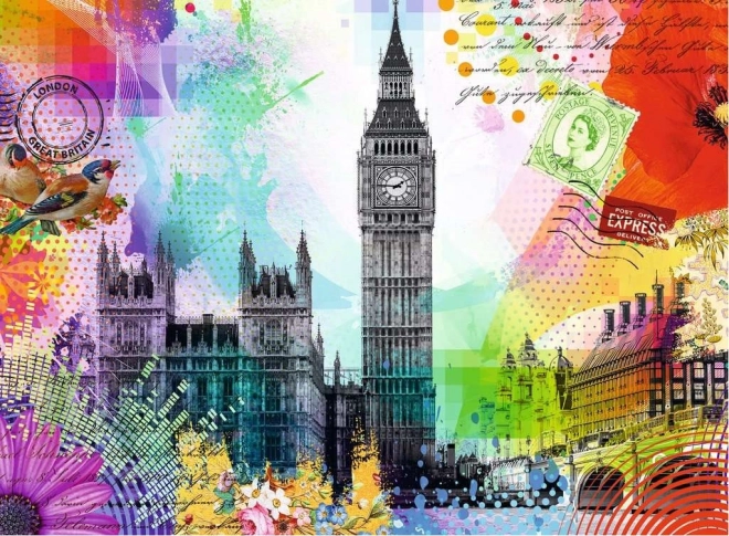 Puzzle Pocztówka z Londynu 500 elementów