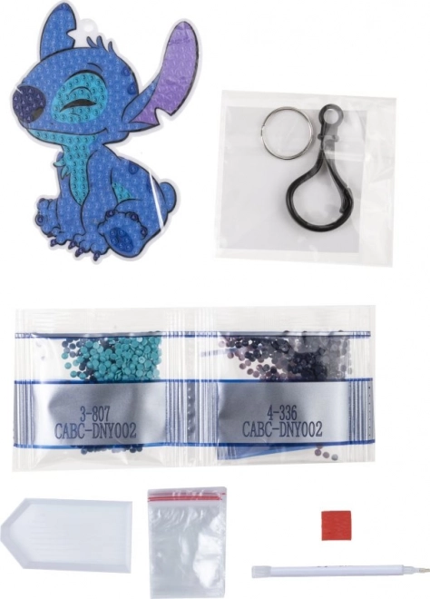 Kryształowy wisiorek Stitch
