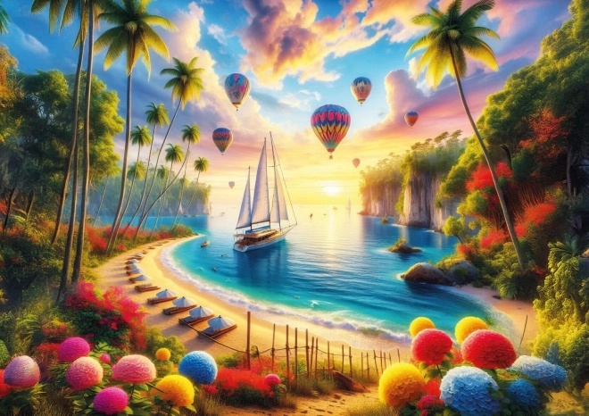 Puzzle Błękitne sny 260 elementów