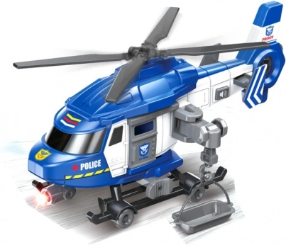 Policyjny helikopter na napęd cierny (bezwładnościowy)