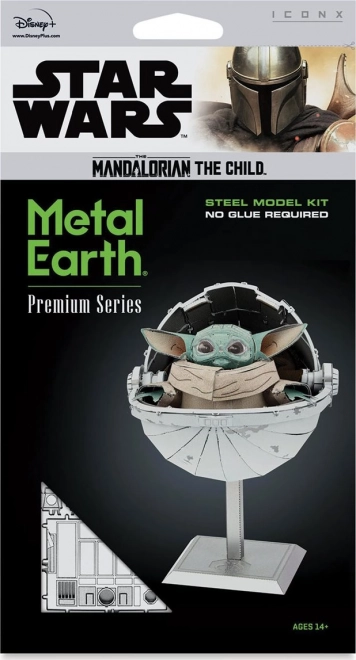 Metal Earth 3D puzzle Star Wars Mandalorian: Dziecko