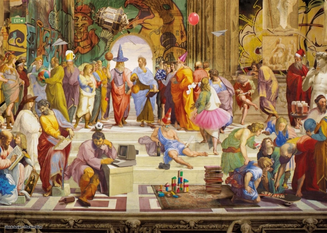 Schmidt Puzzle Art&Fun: Szkoła Ateńska 1000 elementów