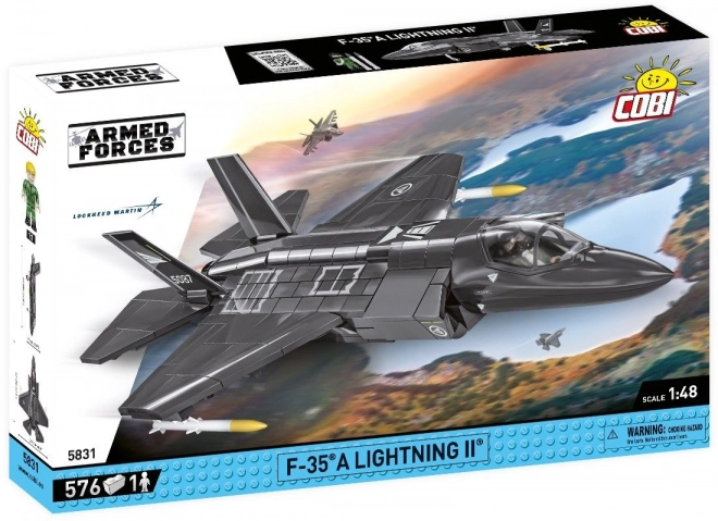 COBI 5831 Siły Zbrojne F-35A Lightning II Norwegia, 1:48