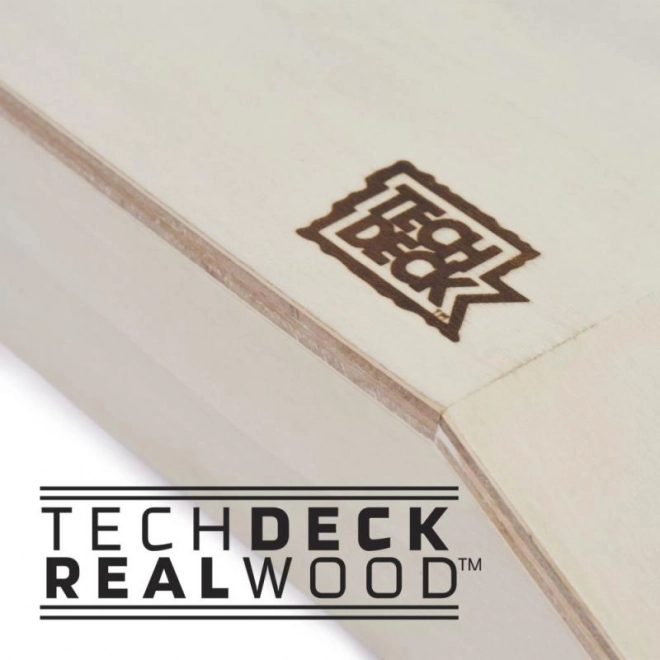 Tech Deck - drewniana rampa