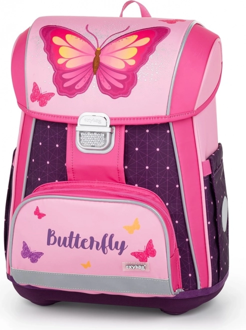 OXYBAG Zestaw szkolny 3-elementowy Premium Motyl