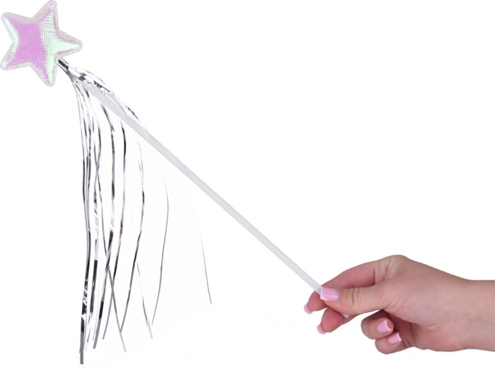 Aureola i gwiazdkowa różdżka dla magicznego efektu