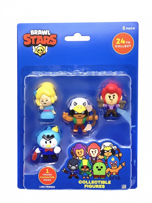 Zestaw figurek Brawl Stars seria 1 - 5 figurek