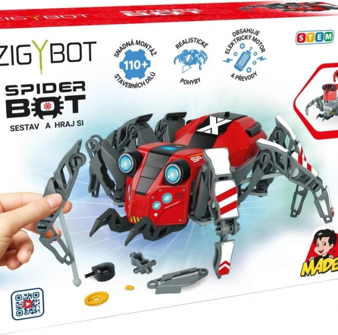 Robotyczny pająk zestaw do budowy 110 elementów