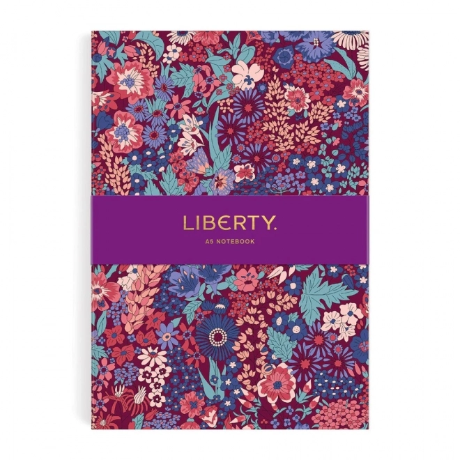 Dziennik A5 z kwiatowym wzorem Margaret Annie od Liberty