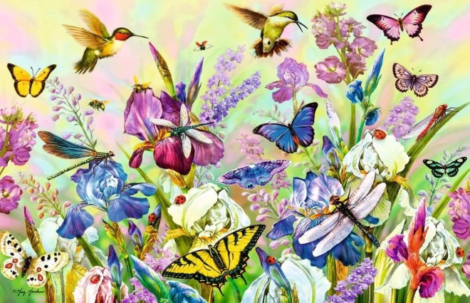 RAVENSBURGER Puzzle Moment: Kwitnąca łąka 200 elementów