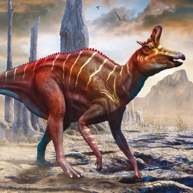 NOTIQUE Kalendarz Notatnikowy Dinozaury 2025, 30 x 30 cm