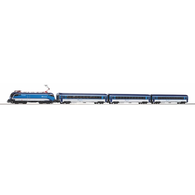 Szczegółowy model ČD railjet z oświetleniem