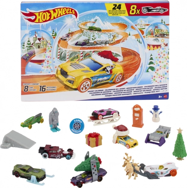 kalendarz adwentowy 2024 Hot Wheels
