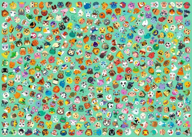 Puzzle Wyzwanie: Animal Crossing 1000 elementów