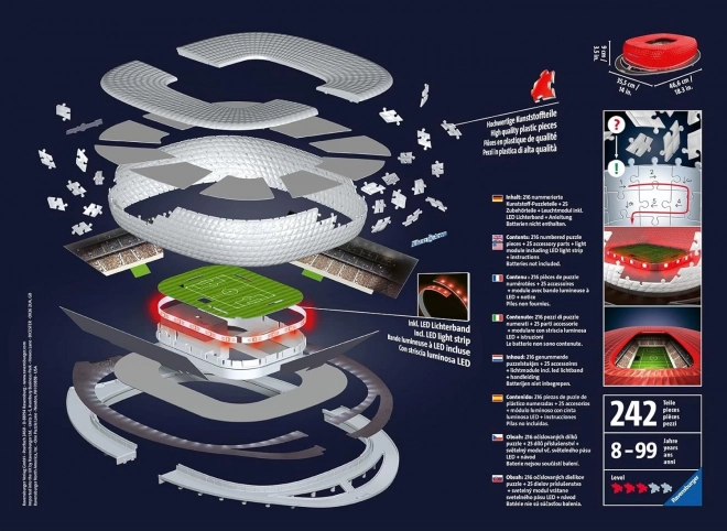 Allianz Arena (Nocna edycja) 216 elementów