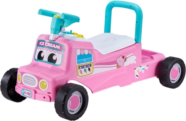 Różowy jeździk buggy standard – samochód na lody TINY TOWN