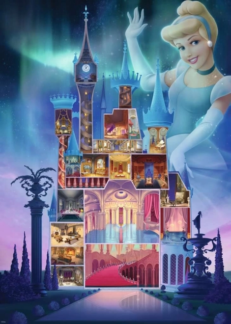 puzzle 1000 elementów Disney Kopciuszek