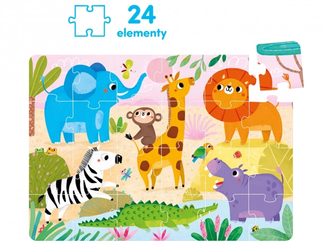 CzuCzu dzikie puzzle Sawanna