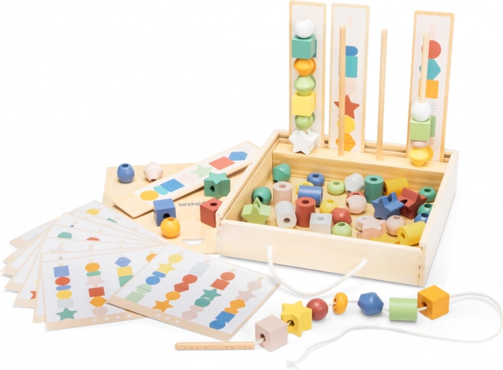 Nauka przez zabawę: kolory, kształty i wzory