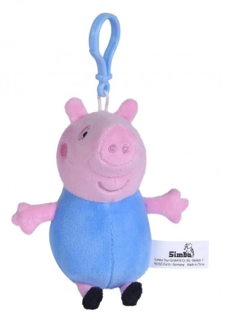 Świnka Peppa pluszowy breloczek do plecaka, 4 rodzaje