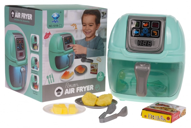 Frytkownica powietrzna z efektami 19 cm