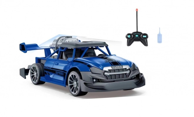 Zdalnie sterowane auto 1:20 z efektem dymu czerwone