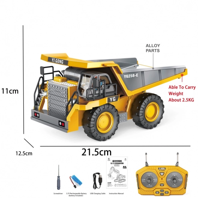 Samochód ciężarowy 1:25 RC