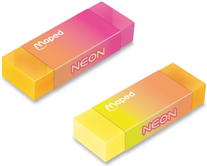 Neonowa gumka szkolna Maped