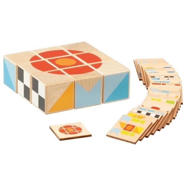 Puzzle sześcienne Kubus bloki duże
