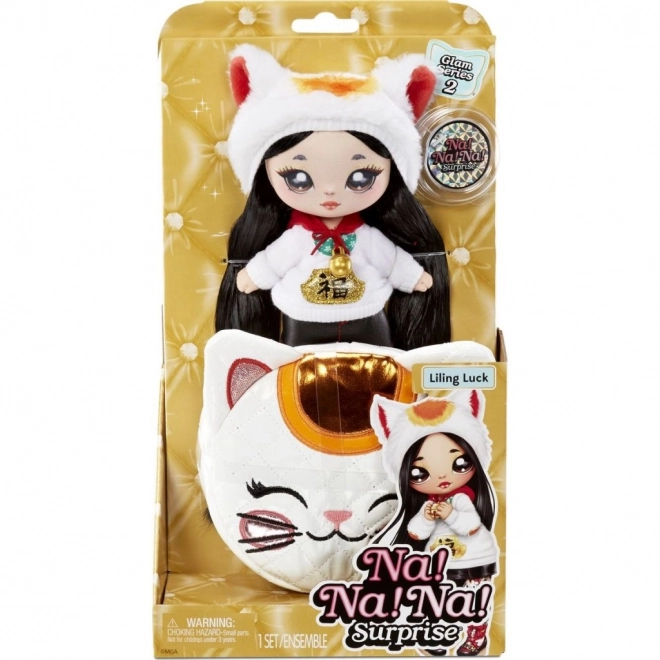 Lalka Na! Na! Na! Surprise Lalka i stylowa torebka 2w1 - Liling Luck