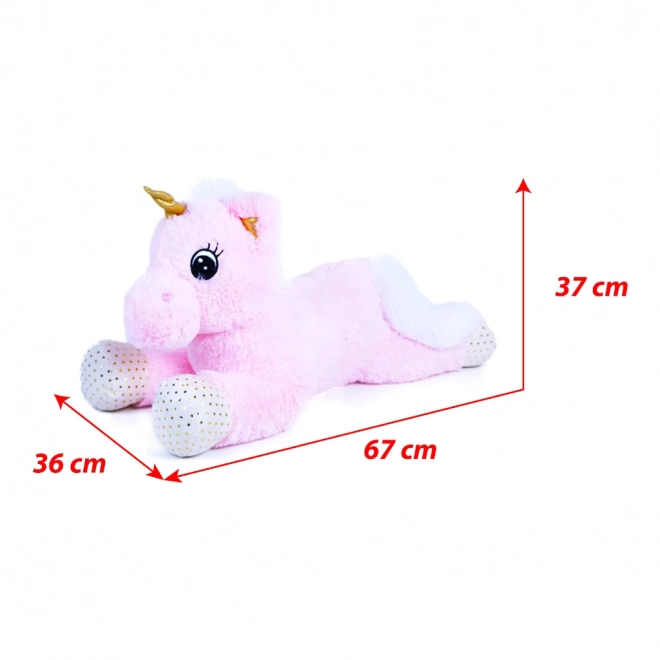 Rappa Duży pluszowy jednorożec Niko 70 cm