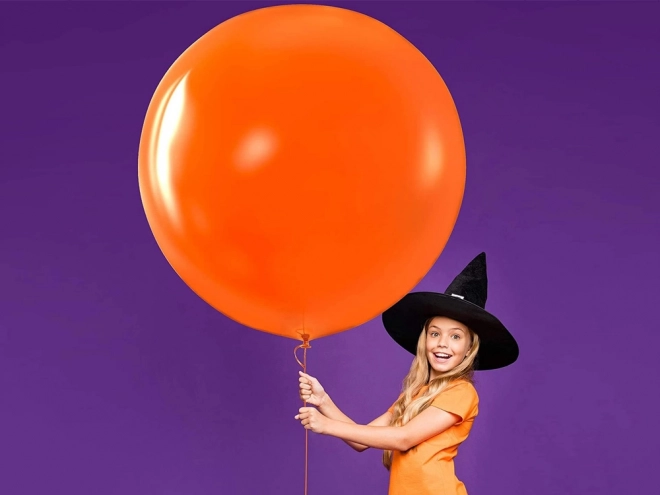 Halloween balony czarne i pomarańczowe 20 szt.