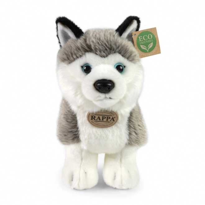 Pluszowy pies husky stojący 23 cm EKOLOGICZNY