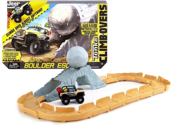 Zestaw toru TONKA BOULDER ESCAPE z terenowym autkiem