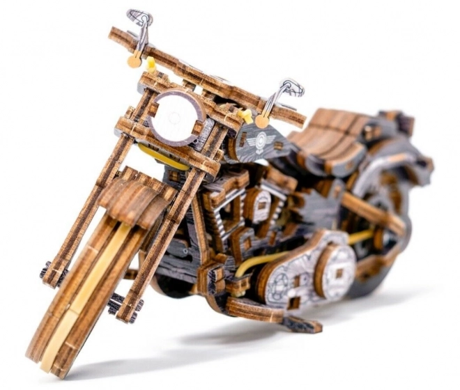 WOODEN CITY 3D puzzle Motocykl Cruiser Limitowana edycja 168 części