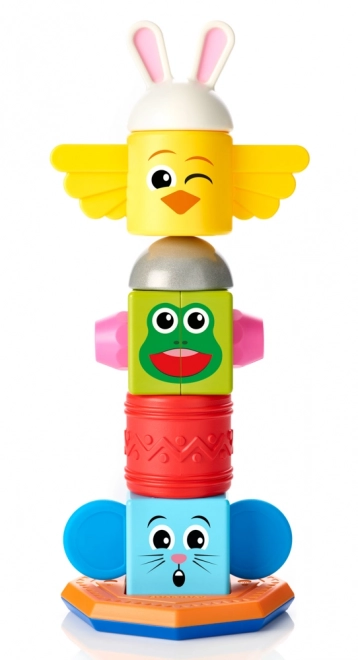 Magnetyczna konstrukcja SmartMax Mój pierwszy totem - 8 elementów