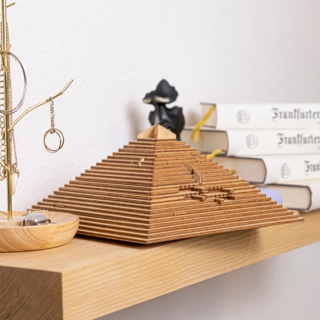 EscapeWelt 3D drewniana mechaniczna układanka logiczna Piramida