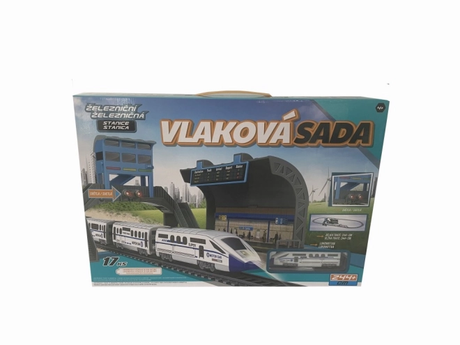 Zestaw kolejki o długości 244 cm